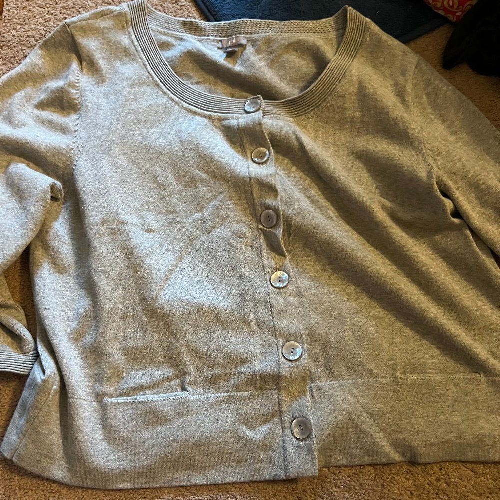 J. Jill xl sweater cardigan